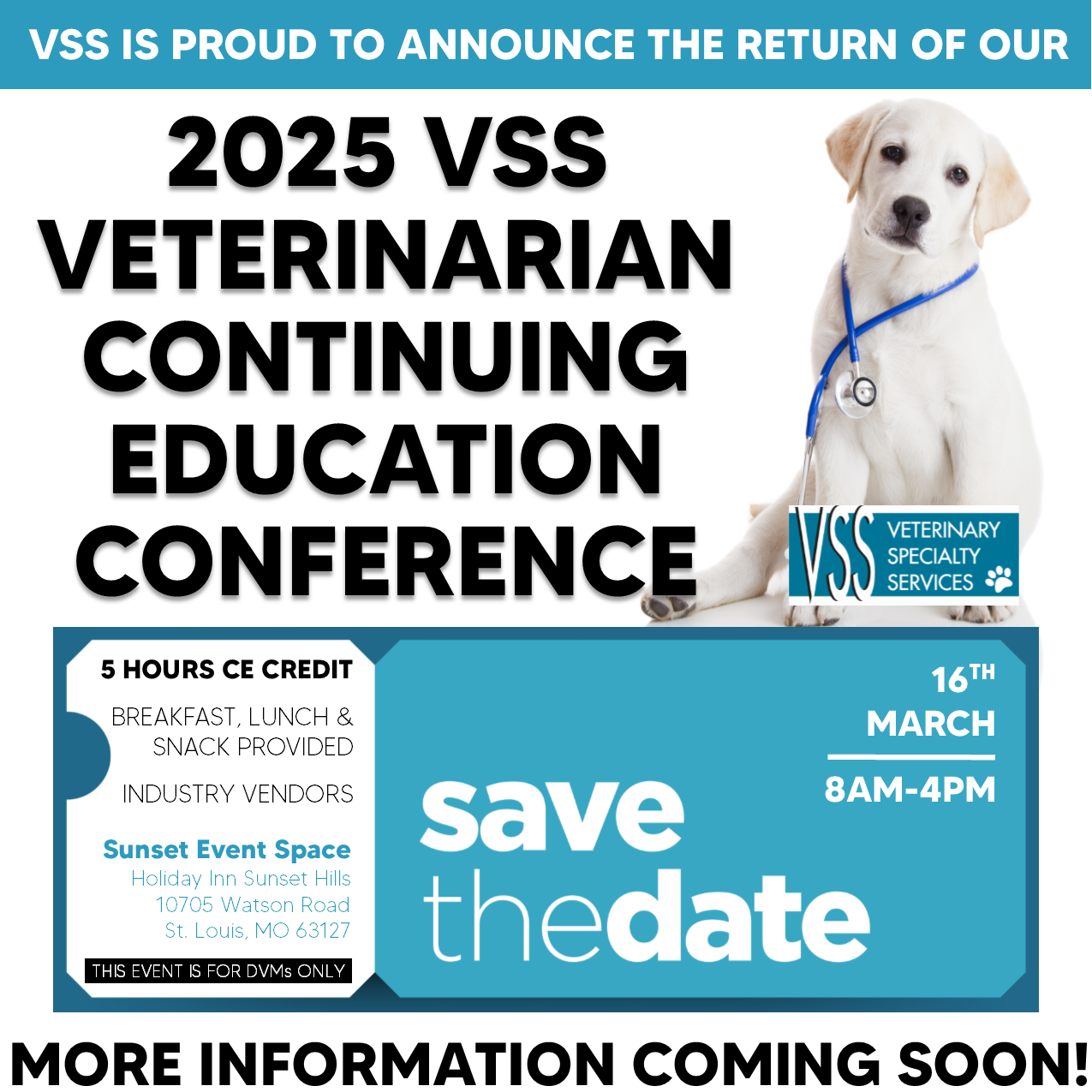 SAVE THE DATE: 2025 CVM CE Conference